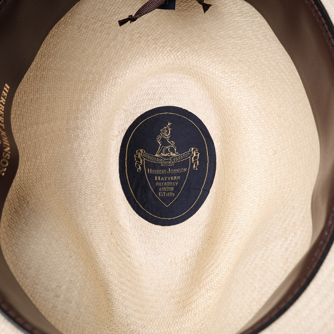 Esplanade Panama - Navy and Burgundy Band