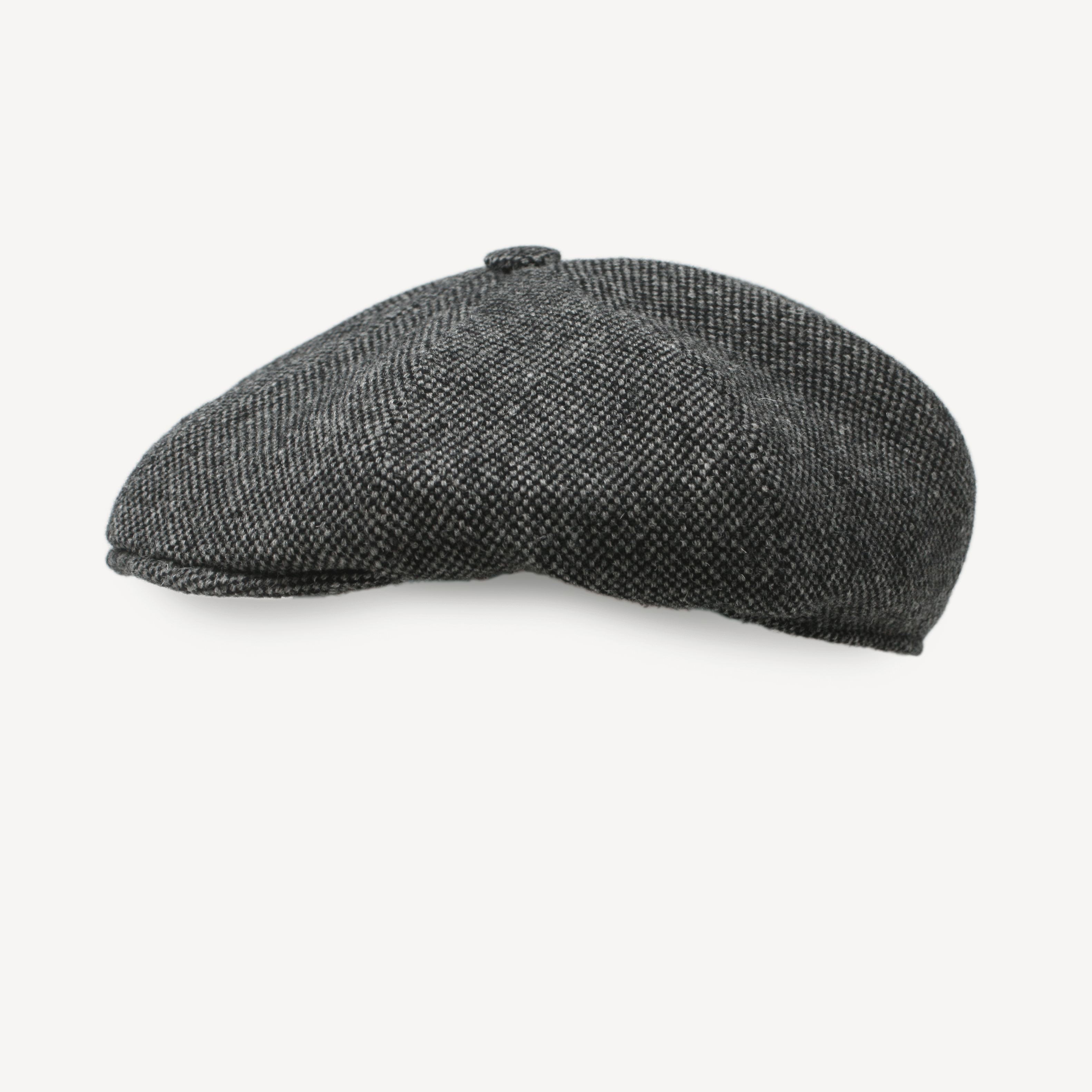 Newsboy Cap Dark Grey S&P