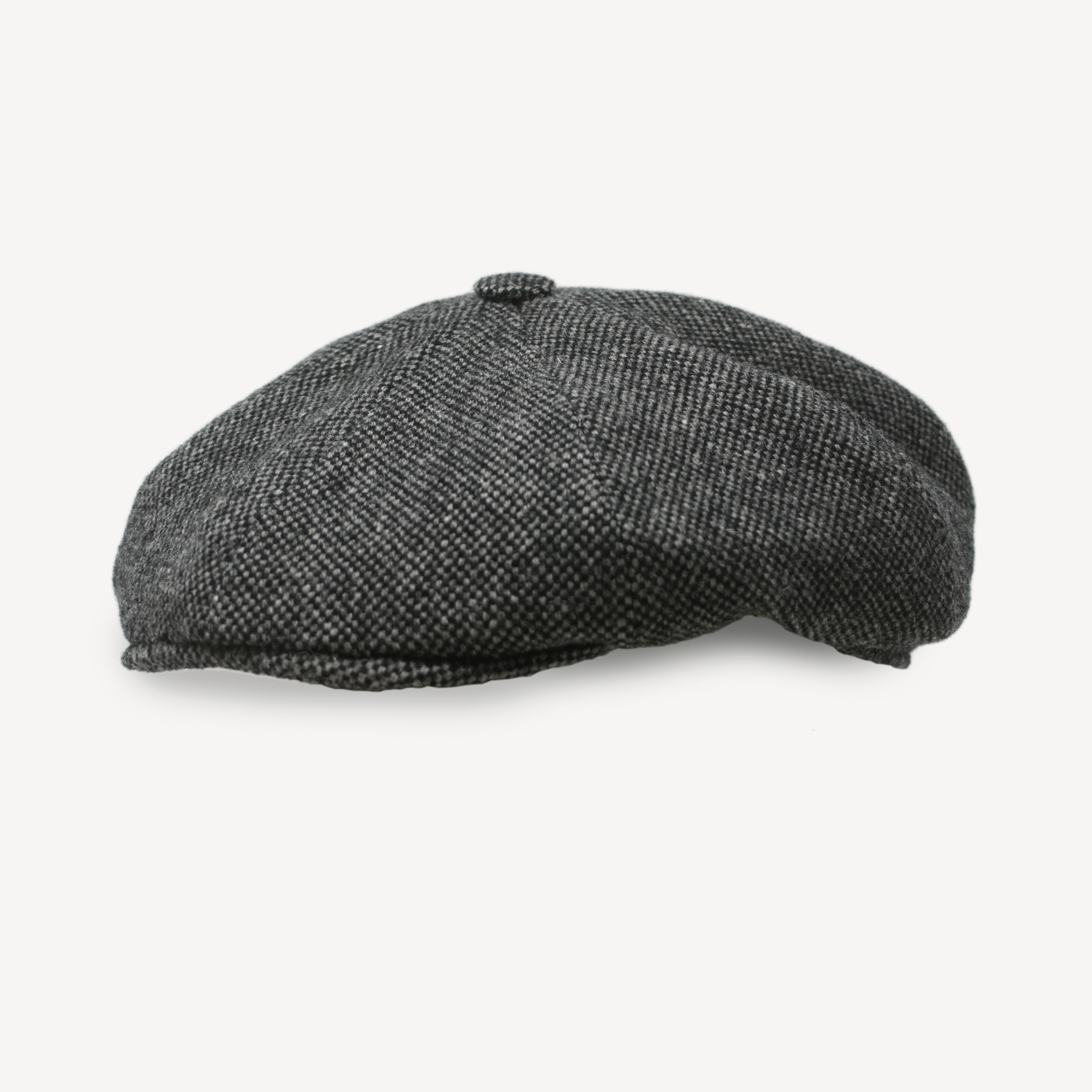 Newsboy Cap - Dark Grey Salt & Pepper