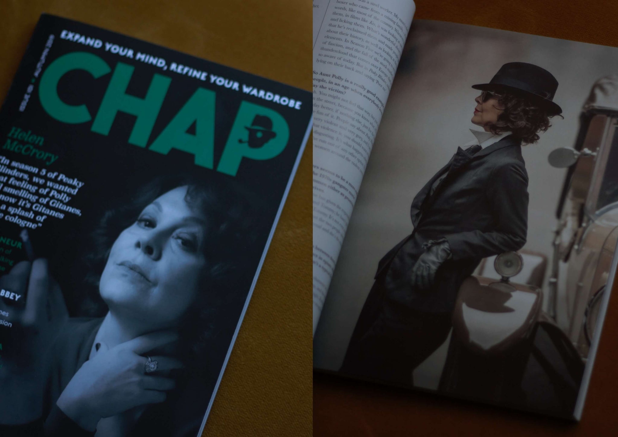 CHAP MAGAZINE (Issue 101) Interview with Helen McCrory