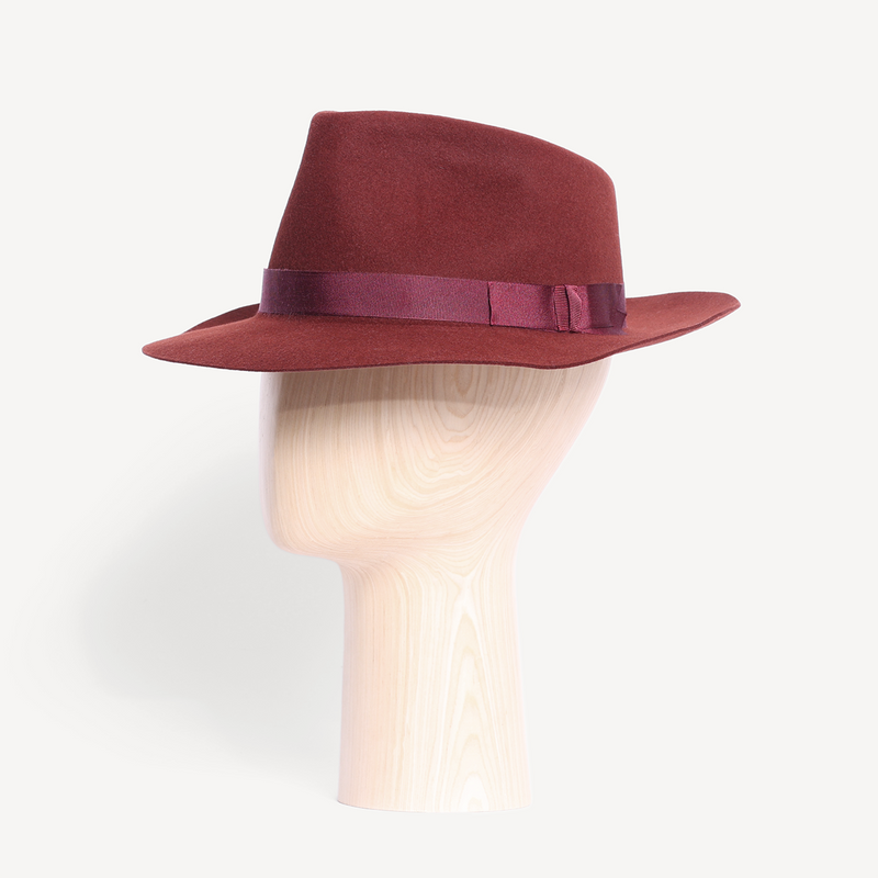 Adeney Fedora - Chestnut