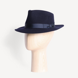 Adeney Fedora - Navy