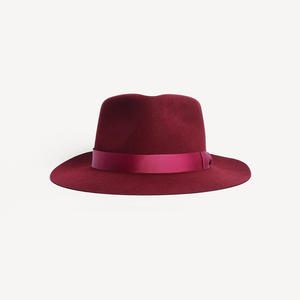 Adeney Fedora - Bordeaux