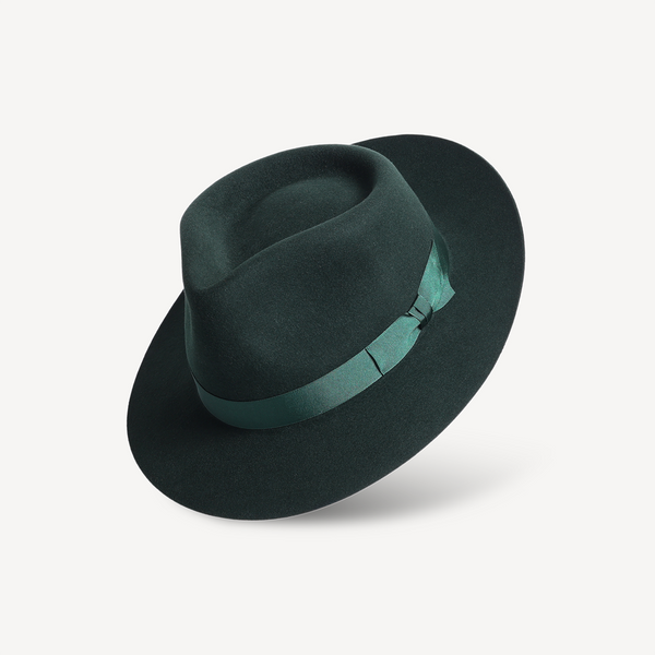Adeney Fedora - Jaguar Green