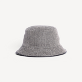 Bucket Hat - Black & White Canvas