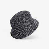 Bucket Hat - Black Jacquard