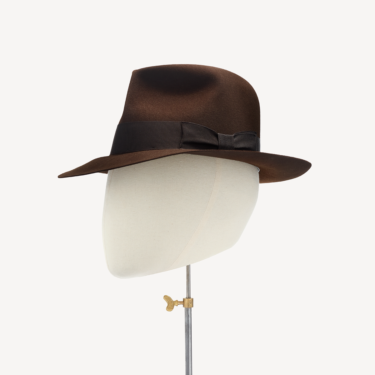 Cairo Poet Indiana Jones hat - Deep Sable Rabbit – Herbert
