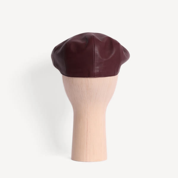 Driving Cap - Burgundy