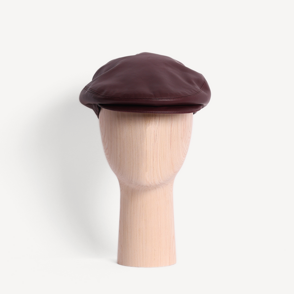 Driving Cap - Burgundy