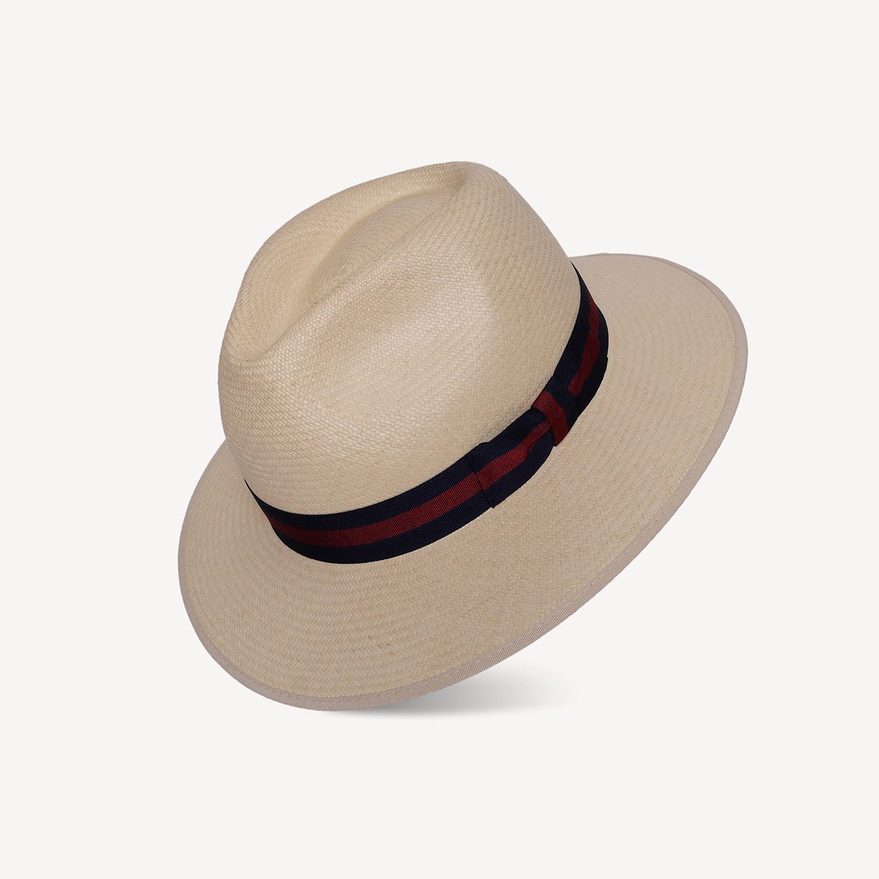 Esplanade Panama - Navy and Burgundy Band