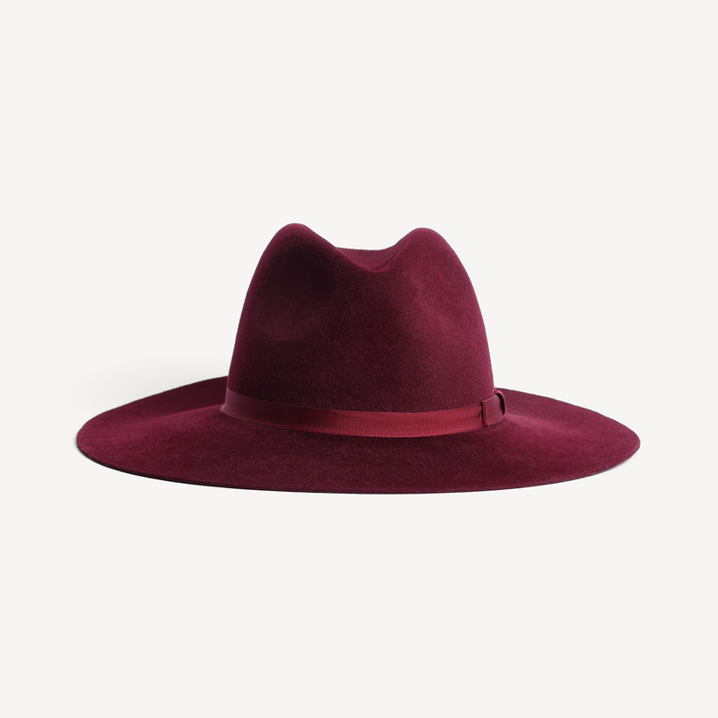 Grace - Bordeaux Velour Rabbit