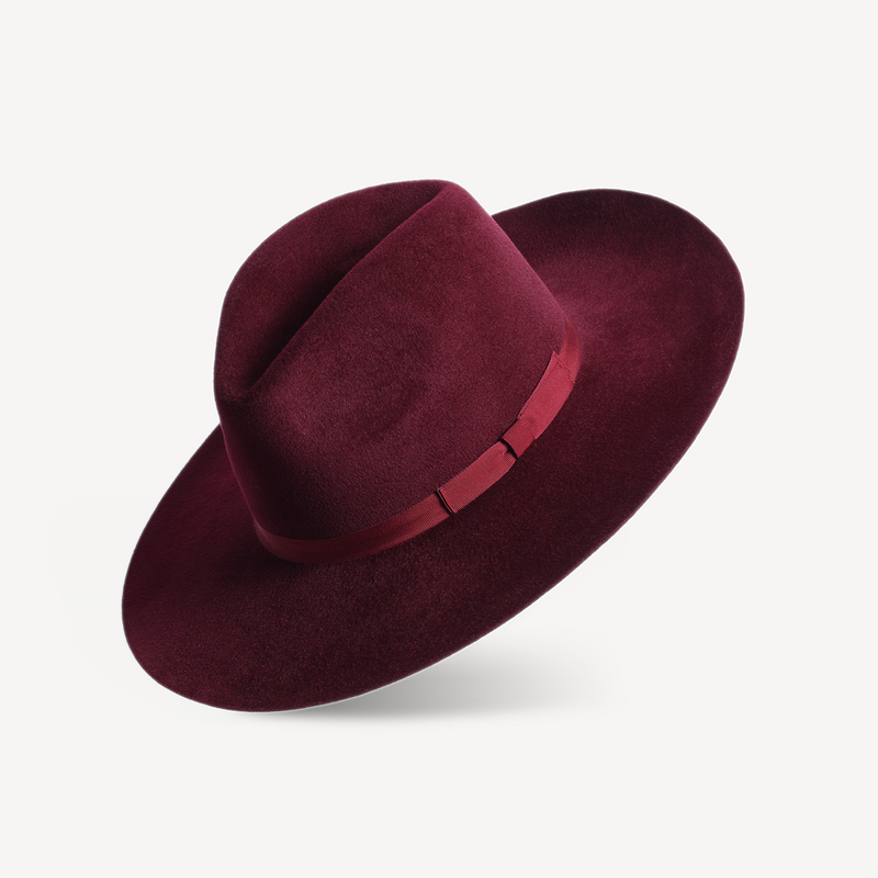 Grace - Bordeaux Velour Rabbit