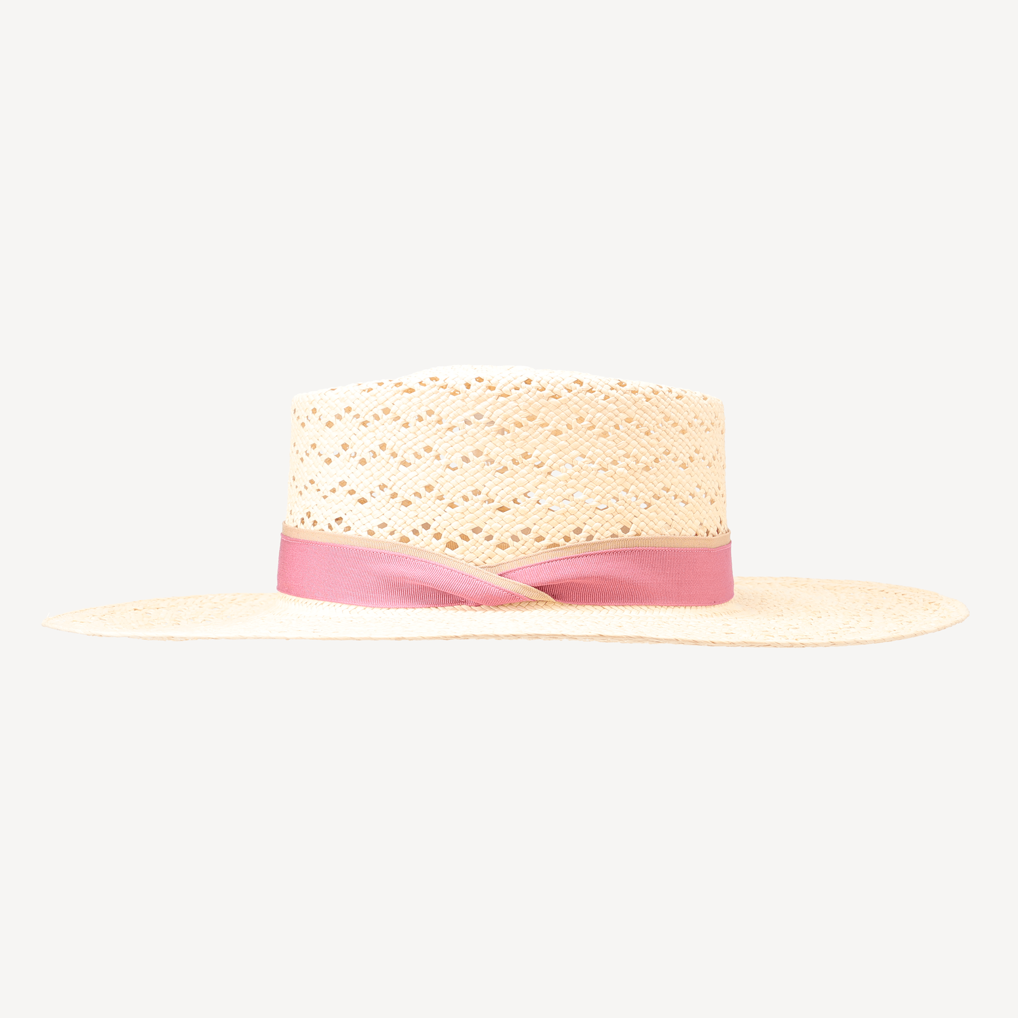Wide Lace Brim Panama - Natural Straw - Swaine Group Ltd
