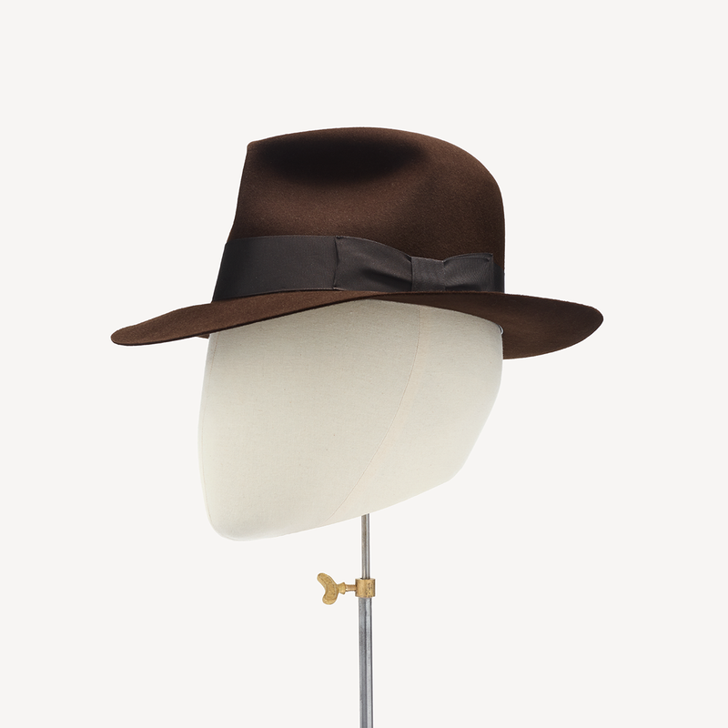 Raiders of the Lost Ark Poet Hat Deep Sable Rabbit Herbert Johnson