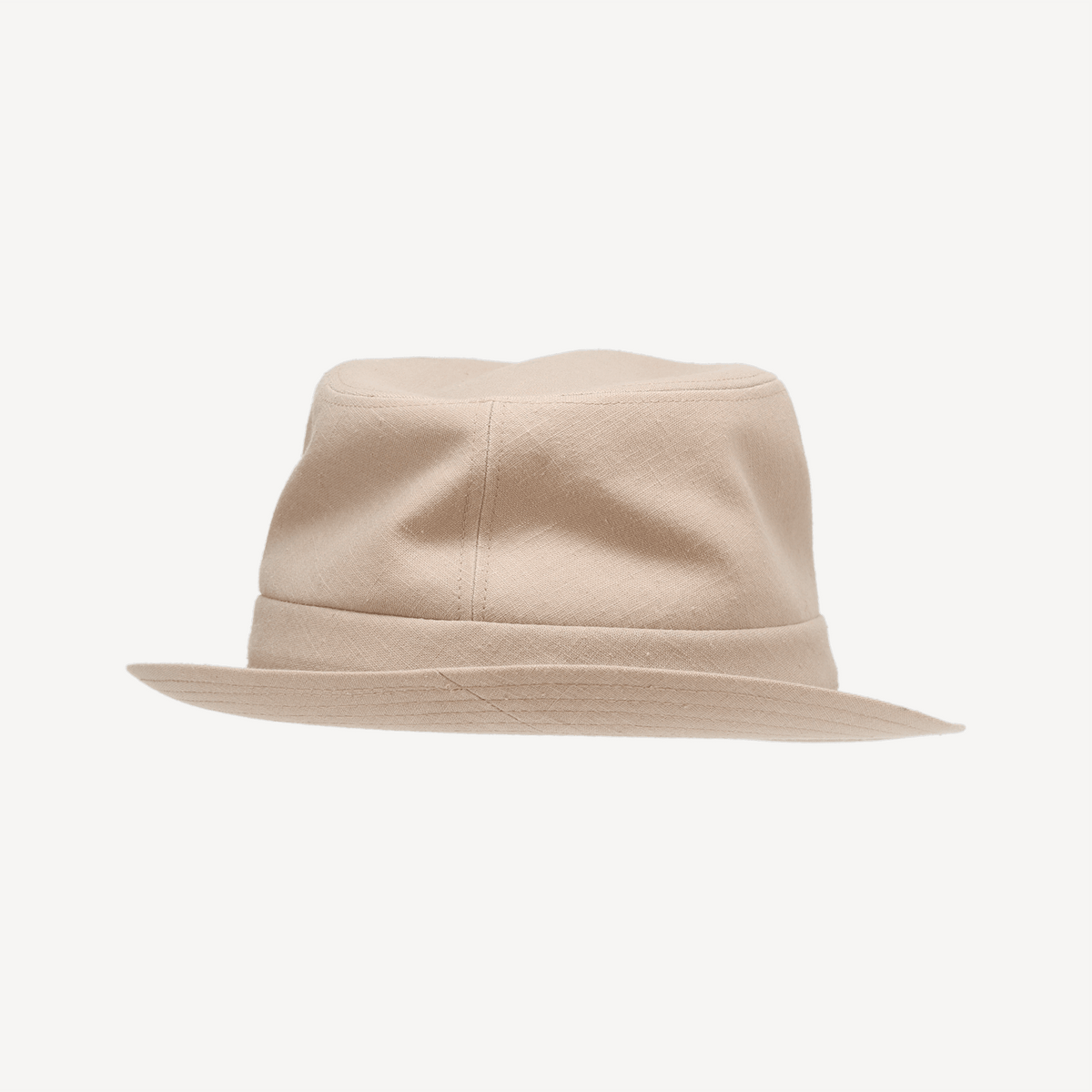 Linen Trilby - Sand Linen