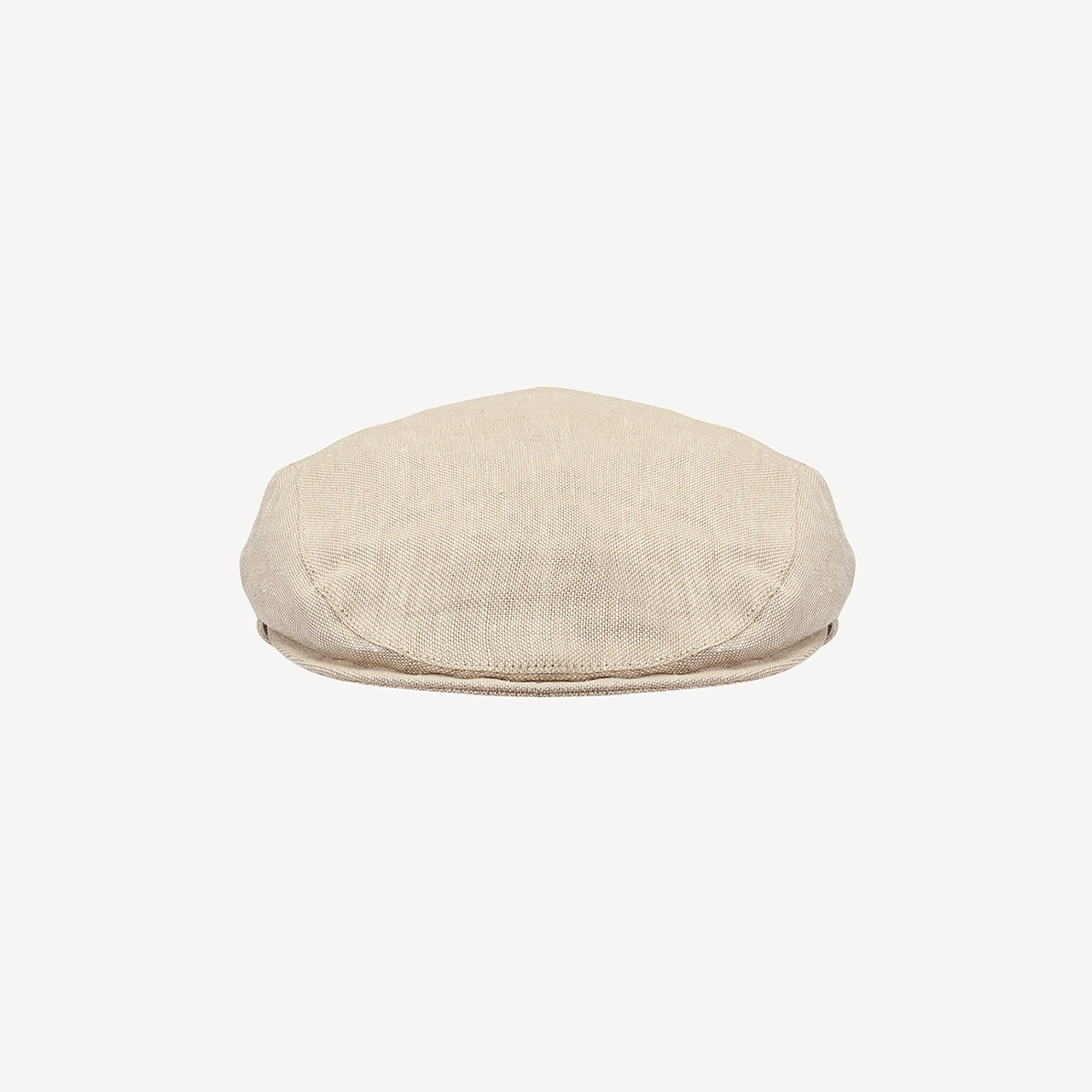 Linen Slim Cap - Sand