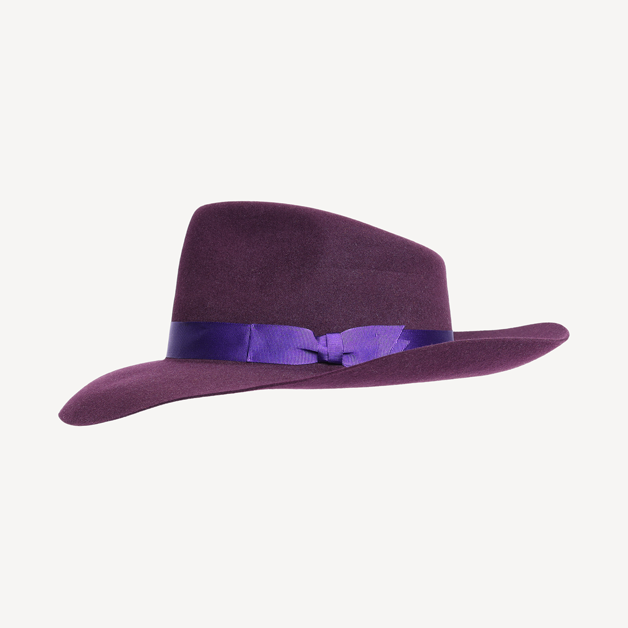 Swaine Fedora - Aubergine