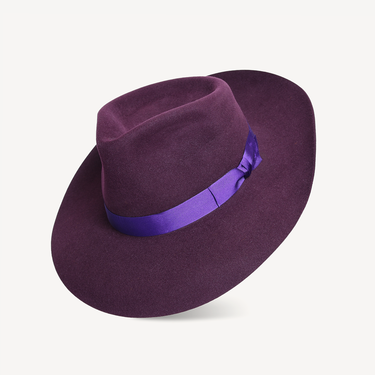 Swaine Fedora - Aubergine