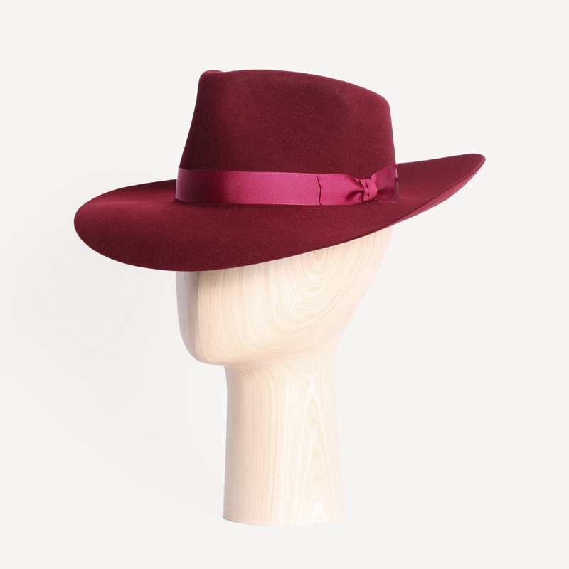 Swaine Fedora - Bordeaux