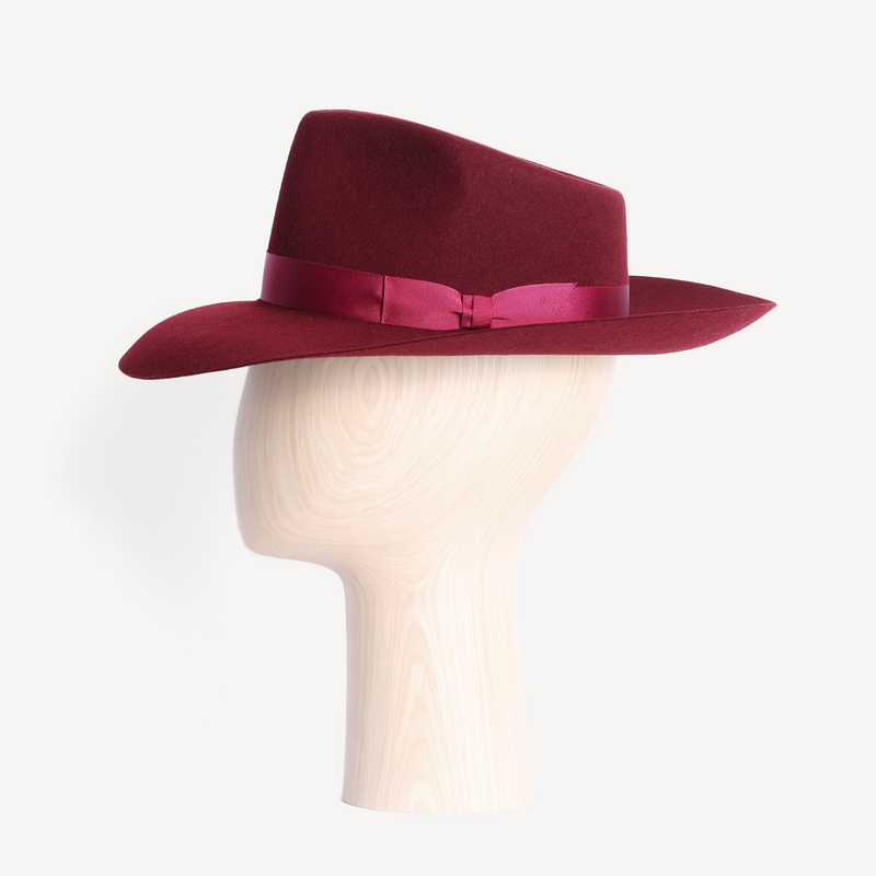 Swaine Fedora - Bordeaux