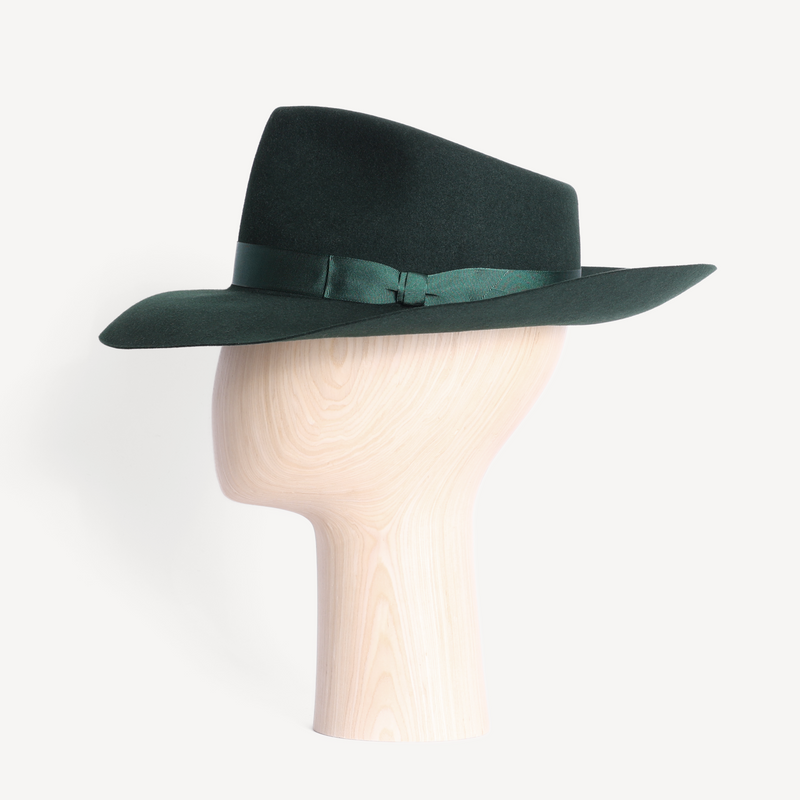 Swaine Fedora - Jaguar Green