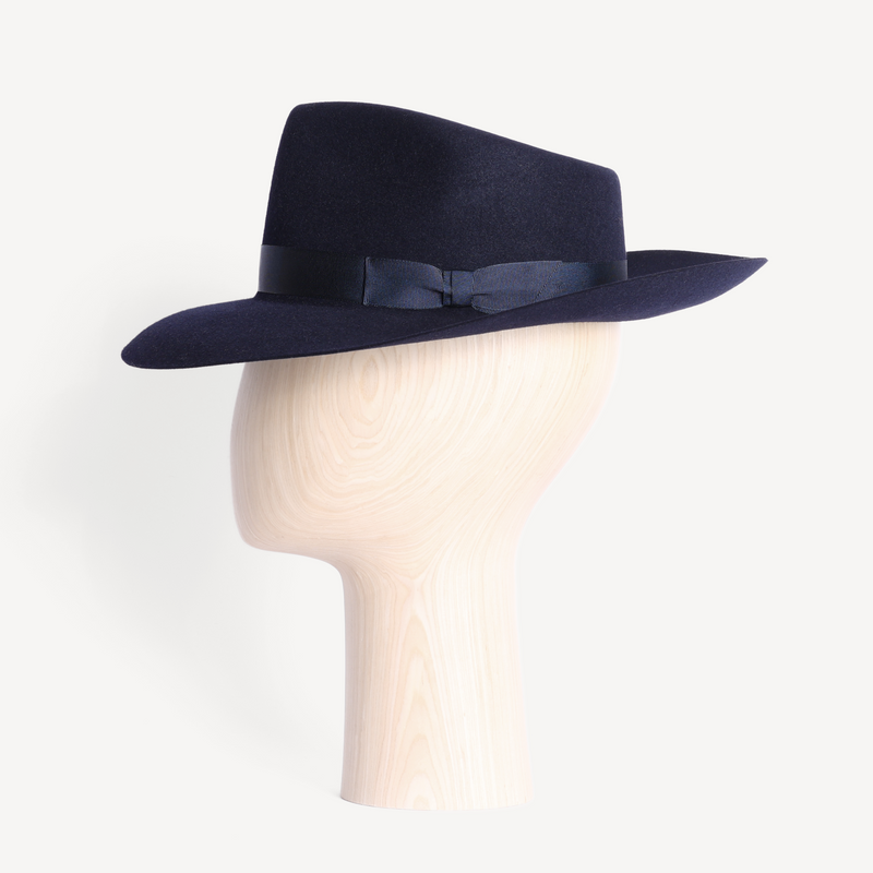 Swaine Fedora - Navy