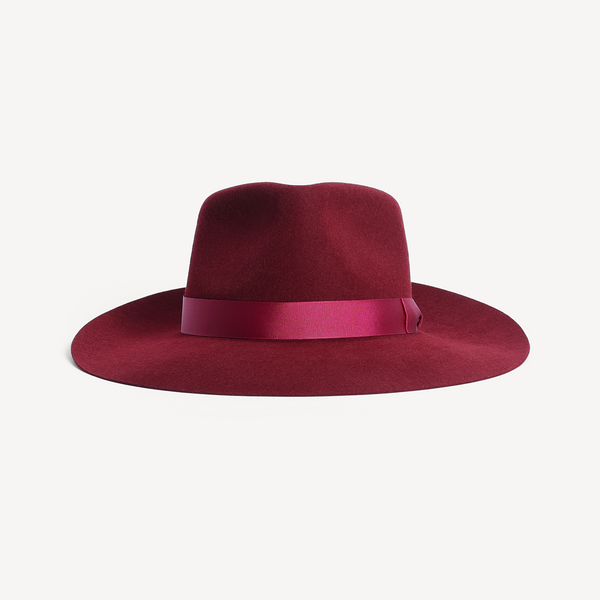 Swaine Fedora - Bordeaux