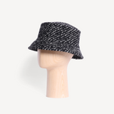 Bucket Hat - Black Jacquard