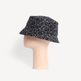 Bucket Hat - Black Jacquard