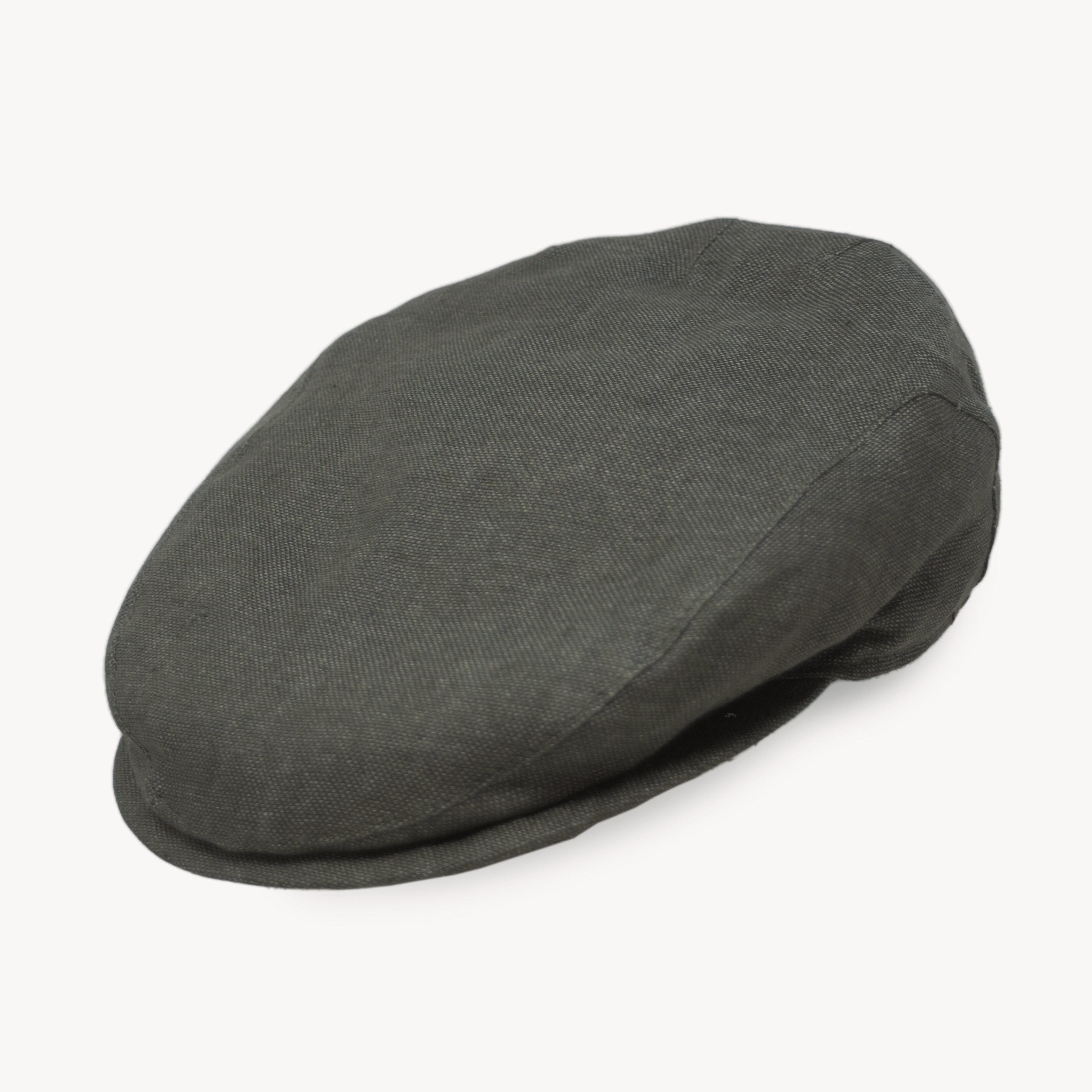 Linen Summer Flat Cap